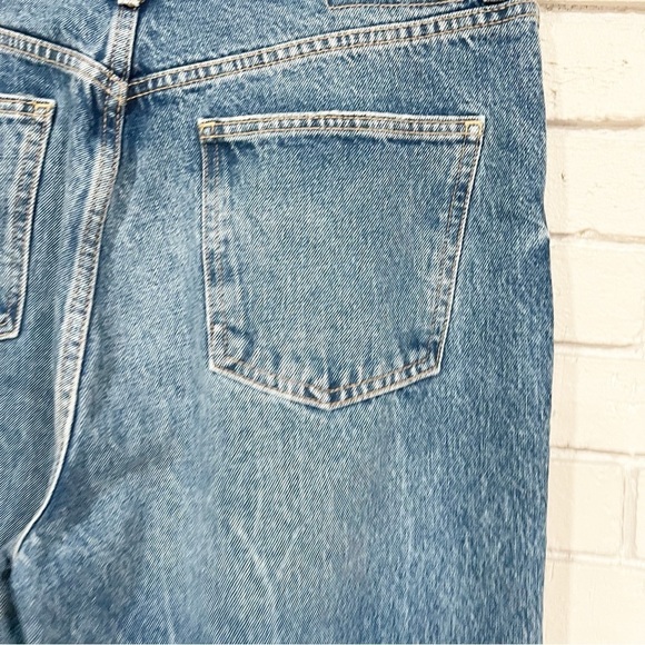 Zara Women’s Ripped Wide Leg Jeans - Picture 8 of 8